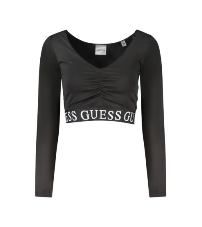 Guess jeans marškinėliai V3BP08MC04Z Juoda