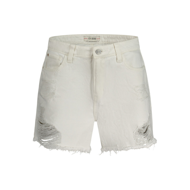 Guess jeans shorts W4GD74DEN0 White