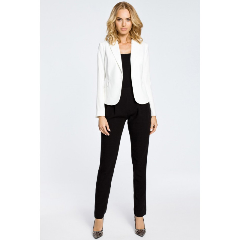 M030 Women's blazer blazer blazer jacket - ecru