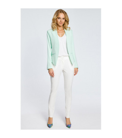 M031 Short blazer jacket women's bedspread - mint