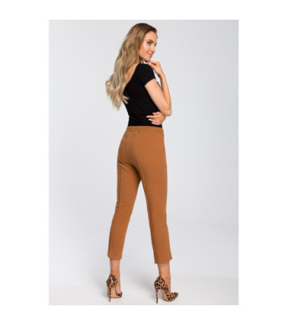 M411 7/8 length cigarette pants - caramel