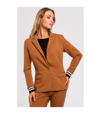 M459 Jacket with ribbed cuffs - caramel