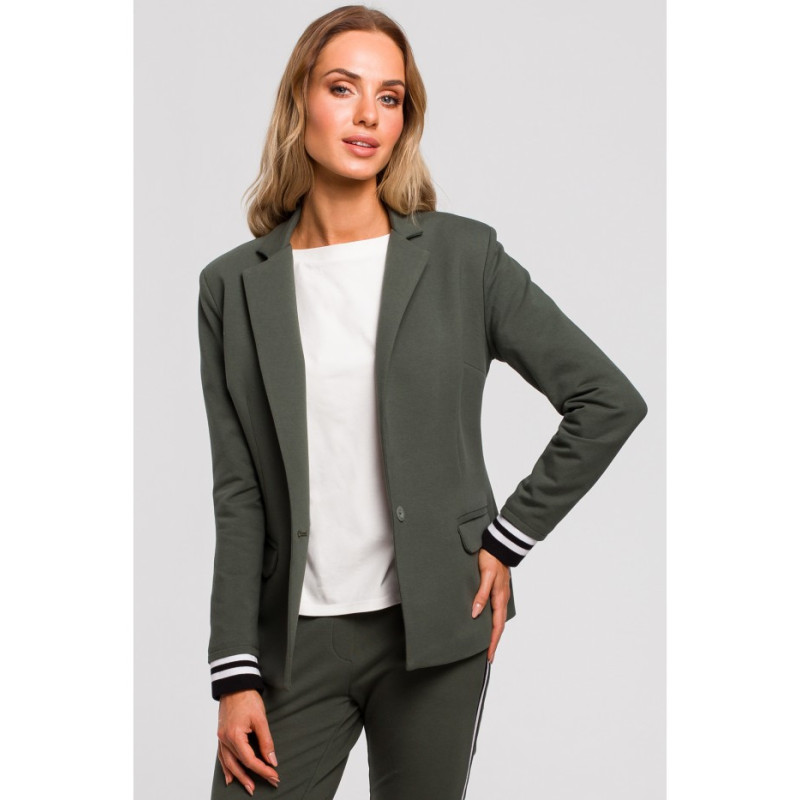 M459 Jacket with ribbed cuffs - military-green