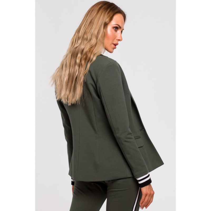 M459 Jacket with ribbed cuffs - military-green