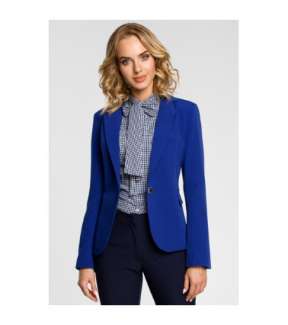 M051 Women's Elegant Jacket - cornflower blue