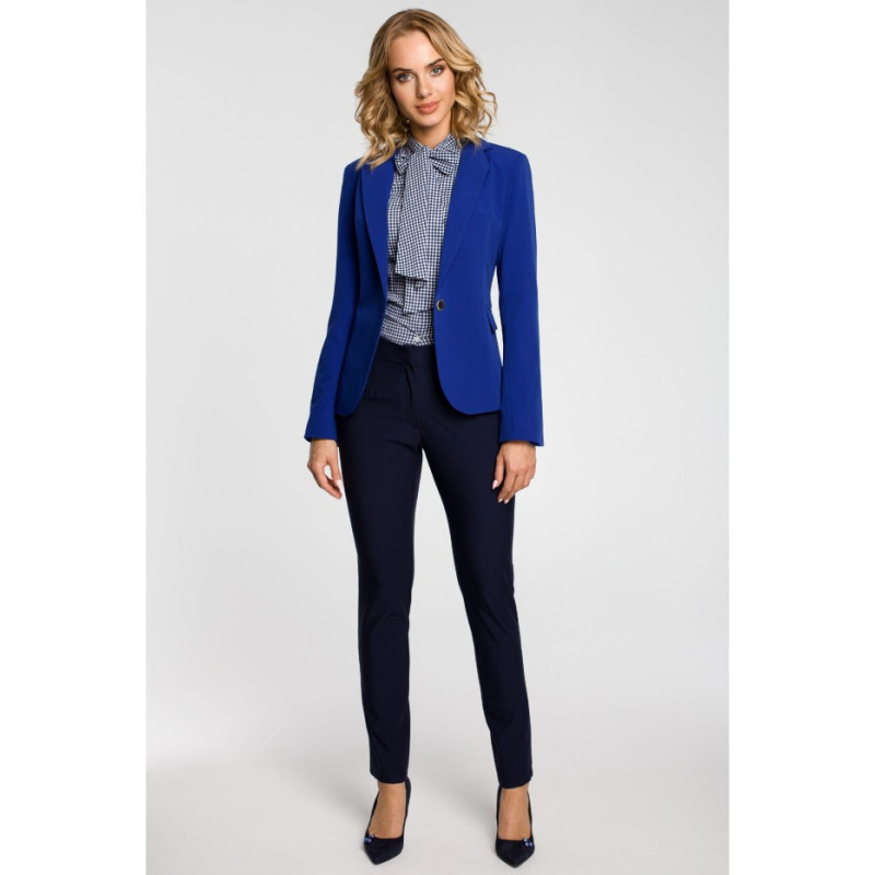 M051 Women's Elegant Jacket - cornflower blue