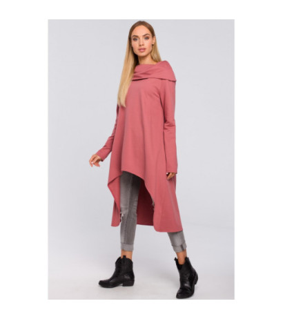 M477 Tunic with wide collar - Indian pink