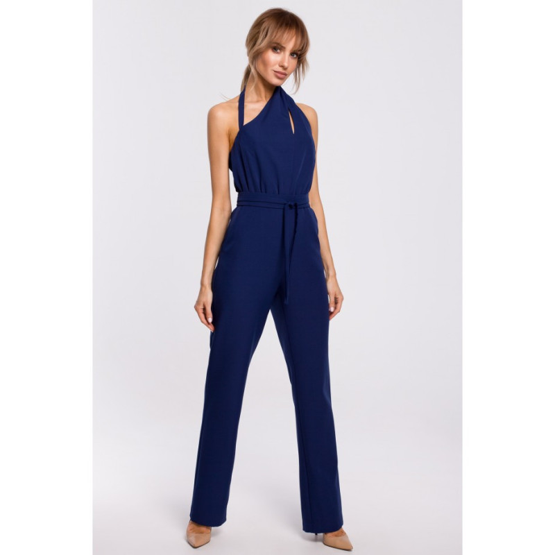 M502 Sleeveless jumpsuit - navy blue