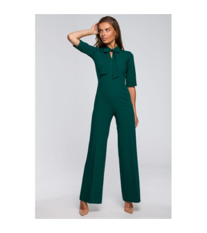 S243 Tiered jumpsuit - green