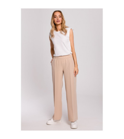 M570 Trousers on Rubber - beige