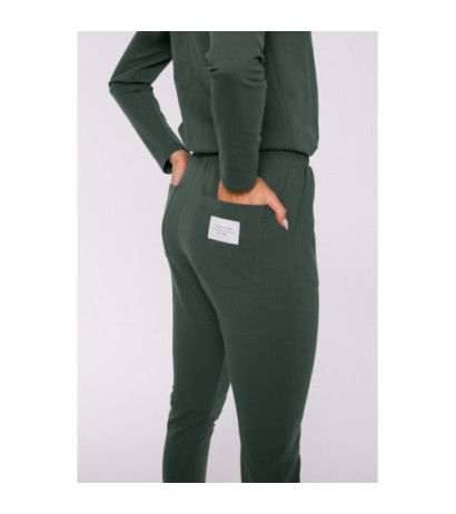 M583 Jumpsuit with Pocket and Decorative Patch - military green