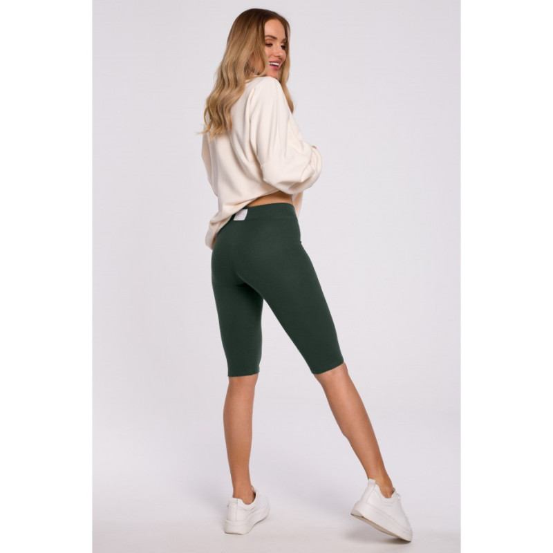 M593 Short Leggings of the Cycling Type - military green