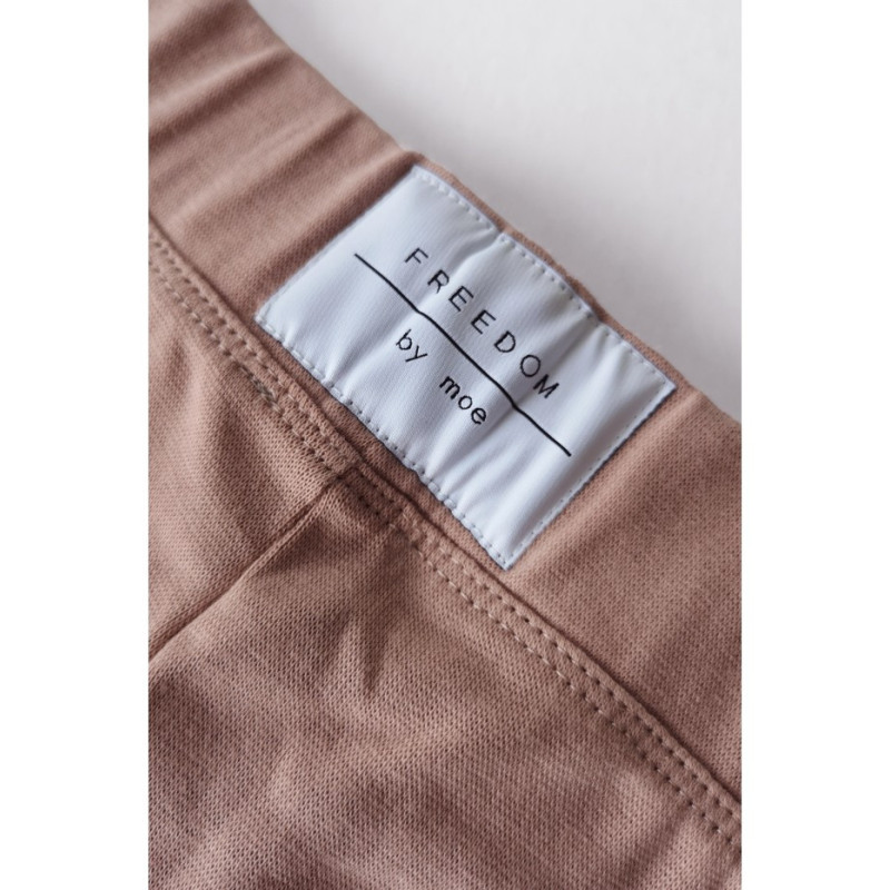 M593 Short Leggings of the Cycling Type - mocha