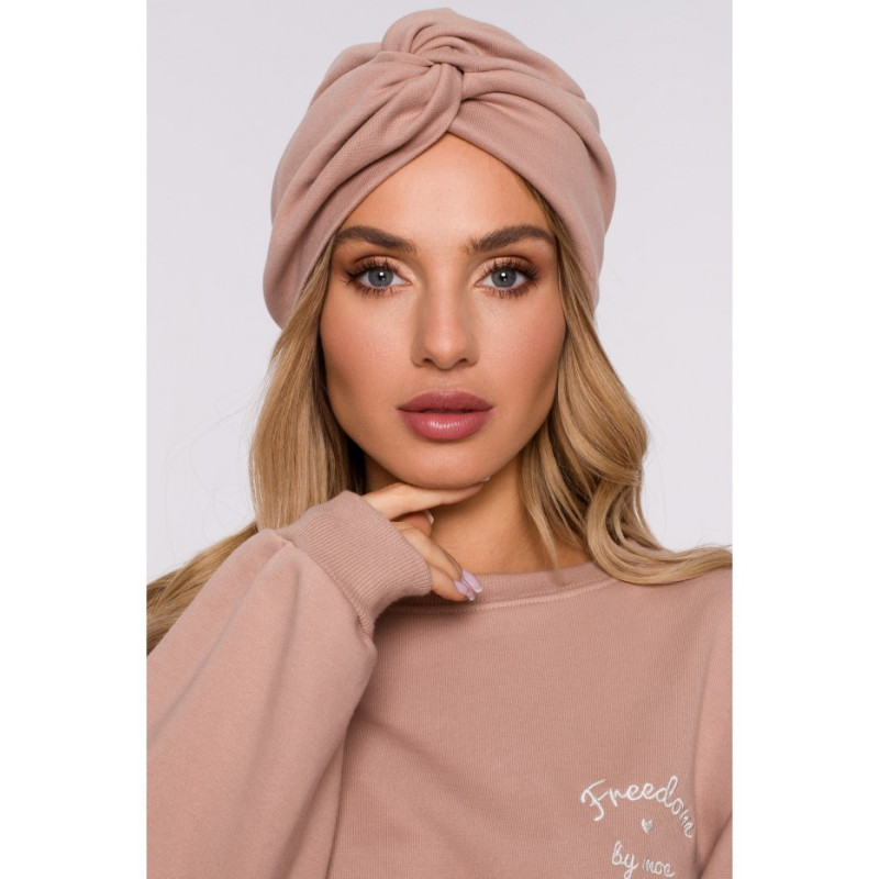 M601 Turban Type Cap - mocha