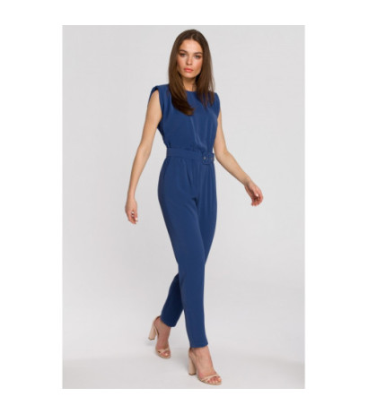 S259 Jumpsuit with shoulder...