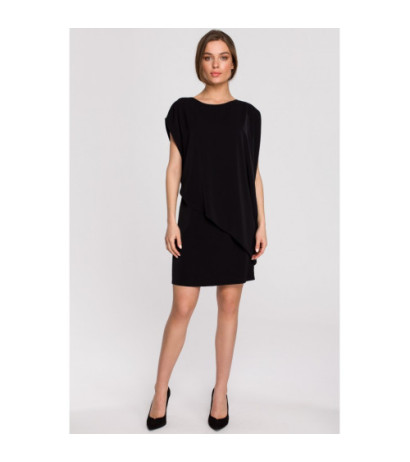 S262 Layered dress - black