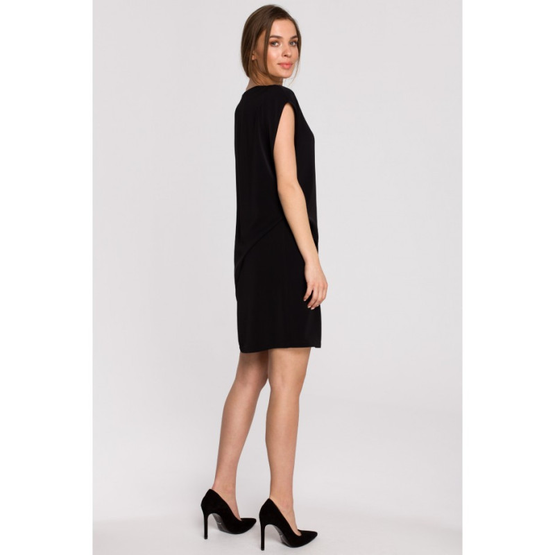 S262 Layered dress - black