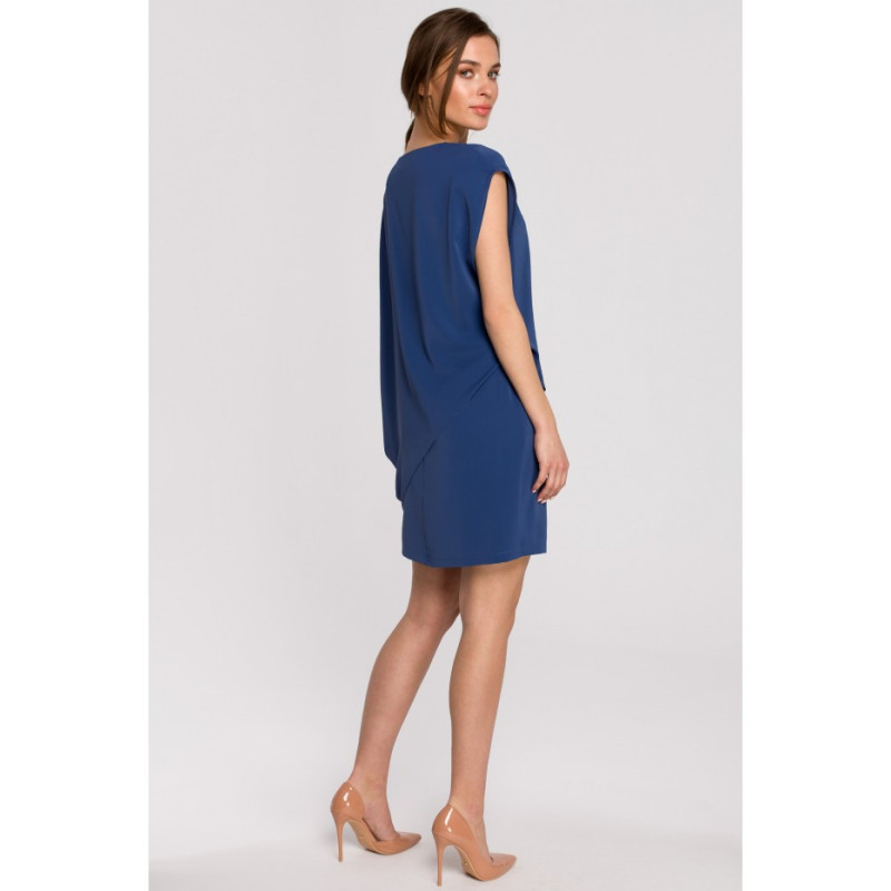 S262 Layered dress - blue