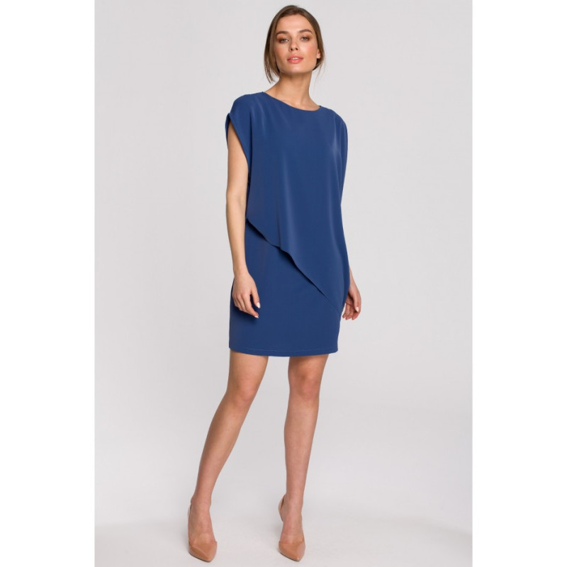 S262 Layered dress - blue