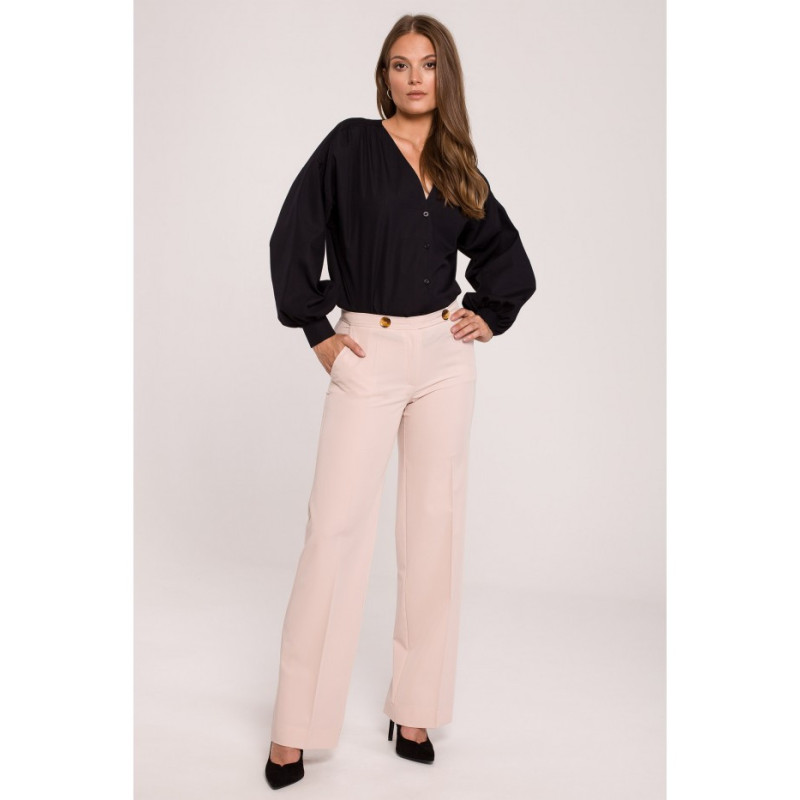 K114 Straight leg pants - beige