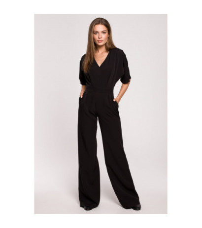 S285 Wide-legged jumpsuit - black