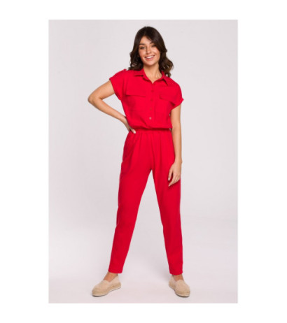 B223 Safari jumpsuit with...