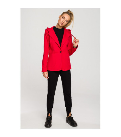 M691 Jacket with hood and trousers - red