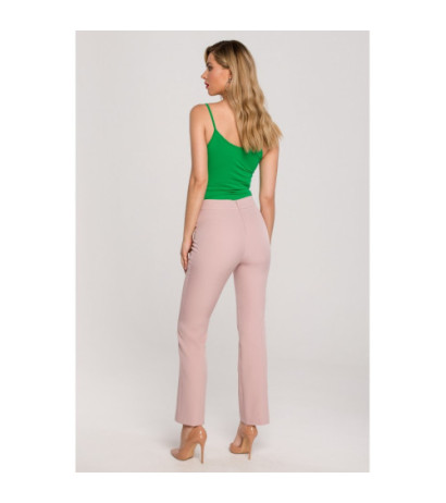 K142 Cropped pants - dirty pink