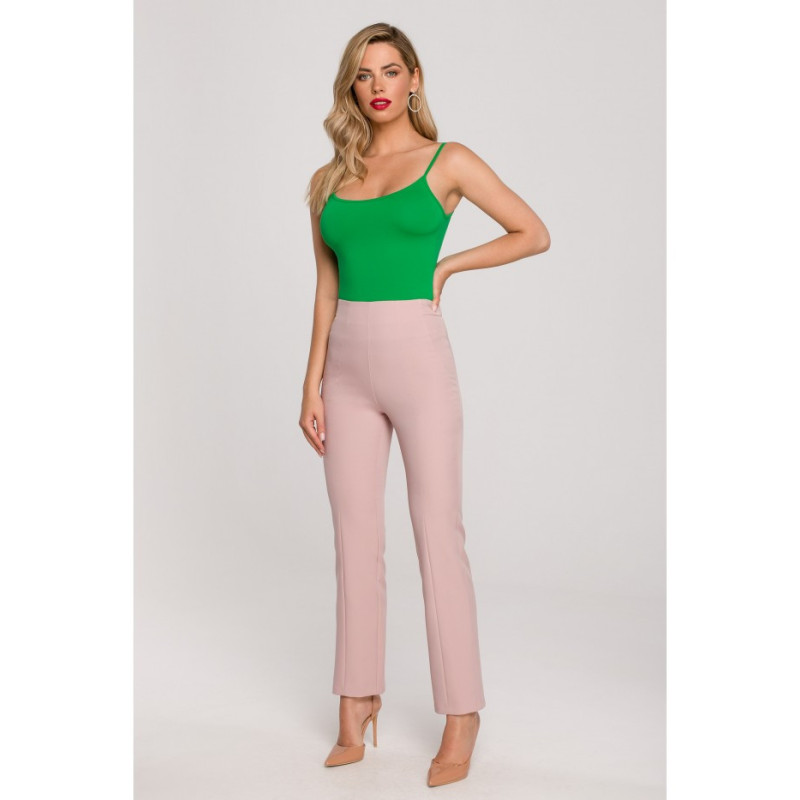 K142 Cropped pants - dirty pink