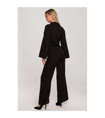 K147 Wide-legged jumpsuit - black