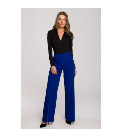 S311 Pants with wide legs - cornflower