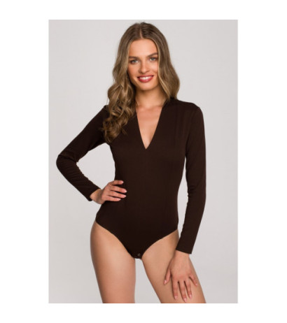 S327 Body with neckline - brown