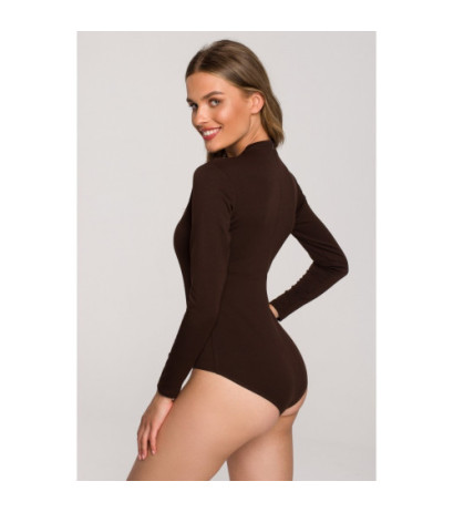 S327 Body with neckline - brown