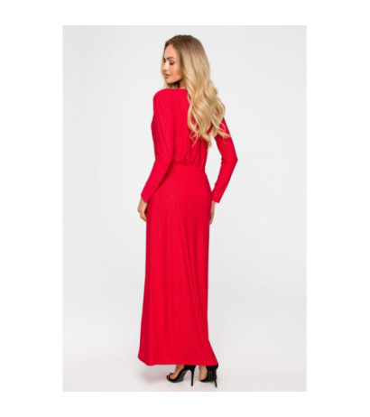 M719 Long-sleeved dress - red