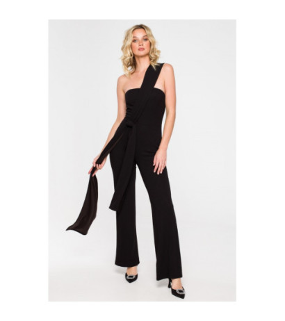 K150 Sash jumpsuit - black