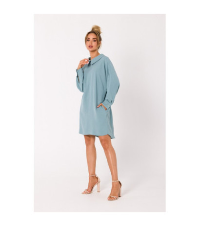 M740 Chain shirt dress - agave