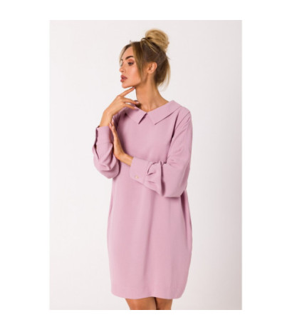 M740 Chain shirt dress - dirty pink