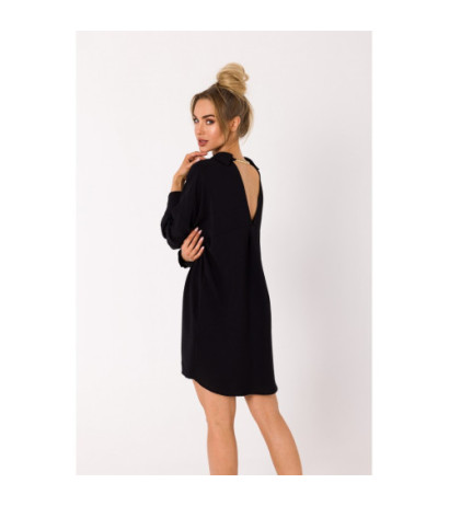 M740 Chain shirt dress - black