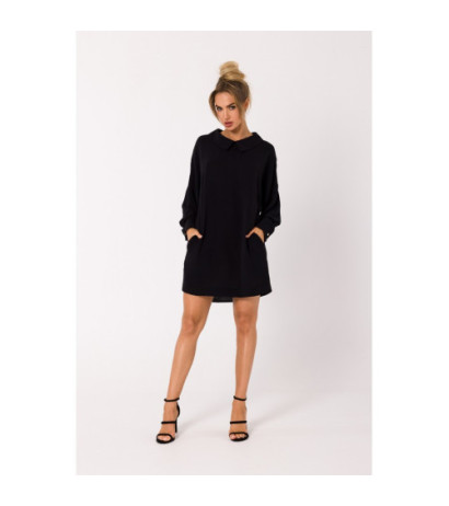 M740 Chain shirt dress - black