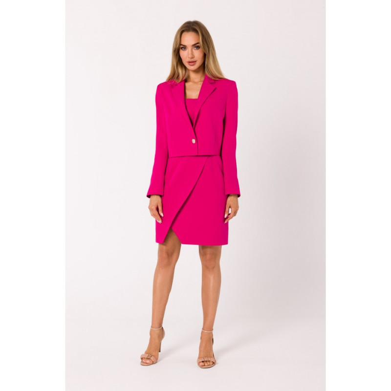 M745 Short jacket - fuchsia