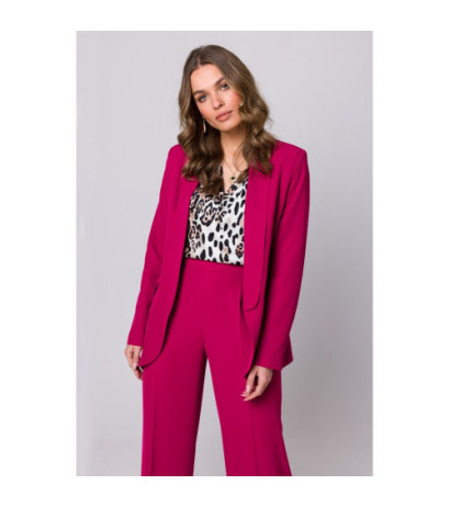 S330 Unbuttoned jacket - plum