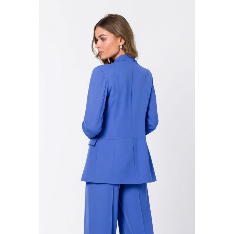 S330 Unbuttoned jacket - blue