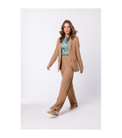 S331 Pants with wide legs - beige