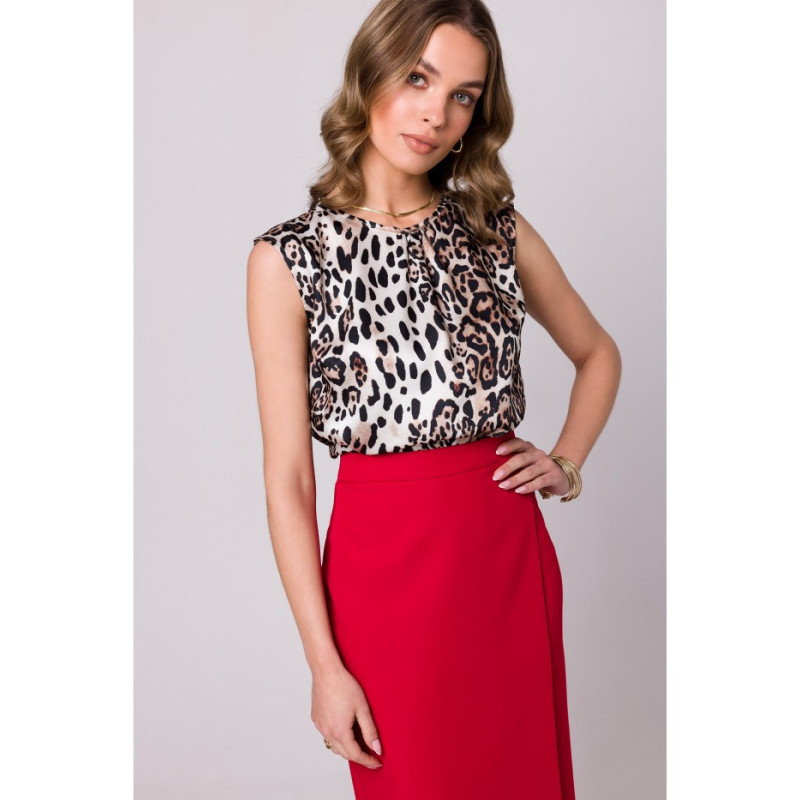 S332 Sleeveless blouse - model 2