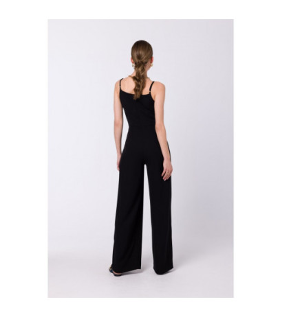 S333 Thin-strapped jumpsuit - black