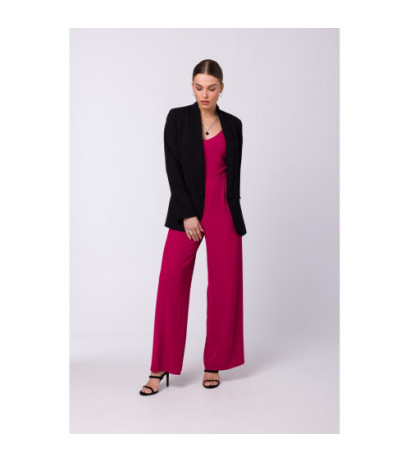 S333 Thin-strapped jumpsuit - plum