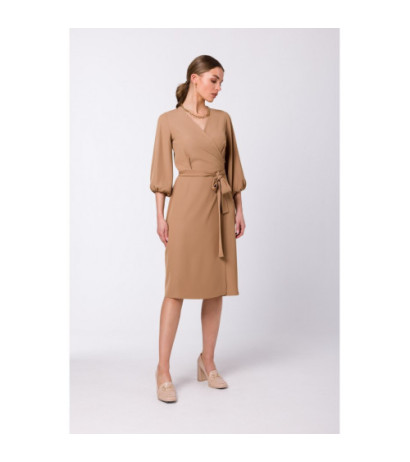 S340 Envelope dress with...