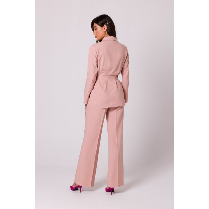 B253 Tiered jacket - pink