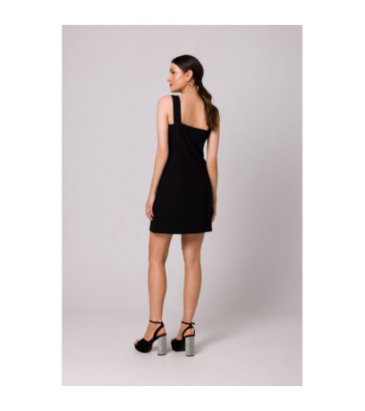 K159 Strapless mini dress - black