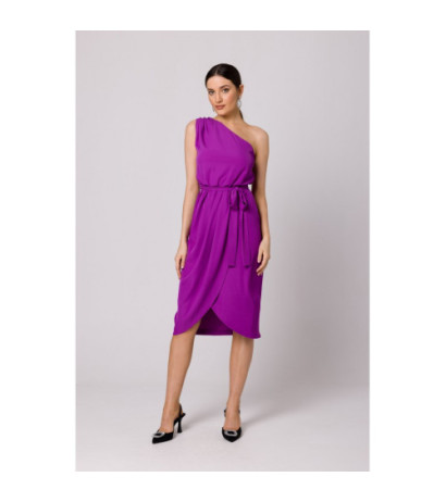 K160 One shoulder dress - lavender